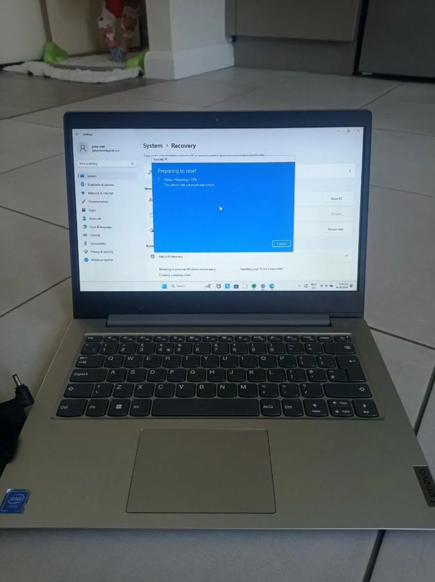 Lenovo notebook like new 75 euro - Image 2