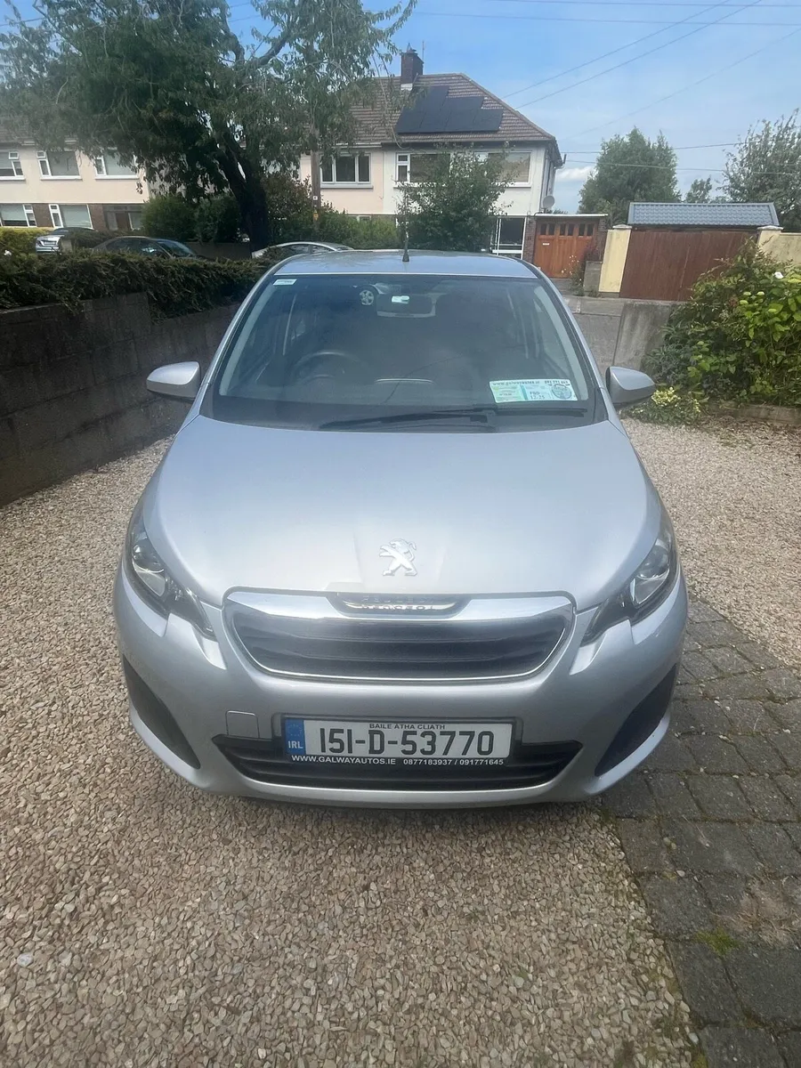 Silver Peugeot 108 - Image 2