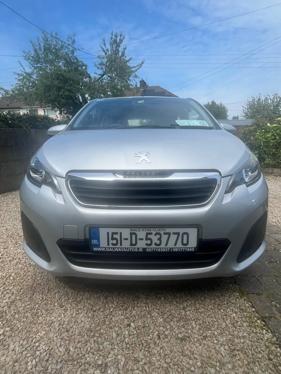 Silver Peugeot 108 - Image 3