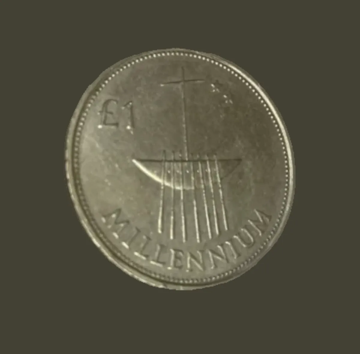 1 Pound Millennium 2000 Coin - Image 1