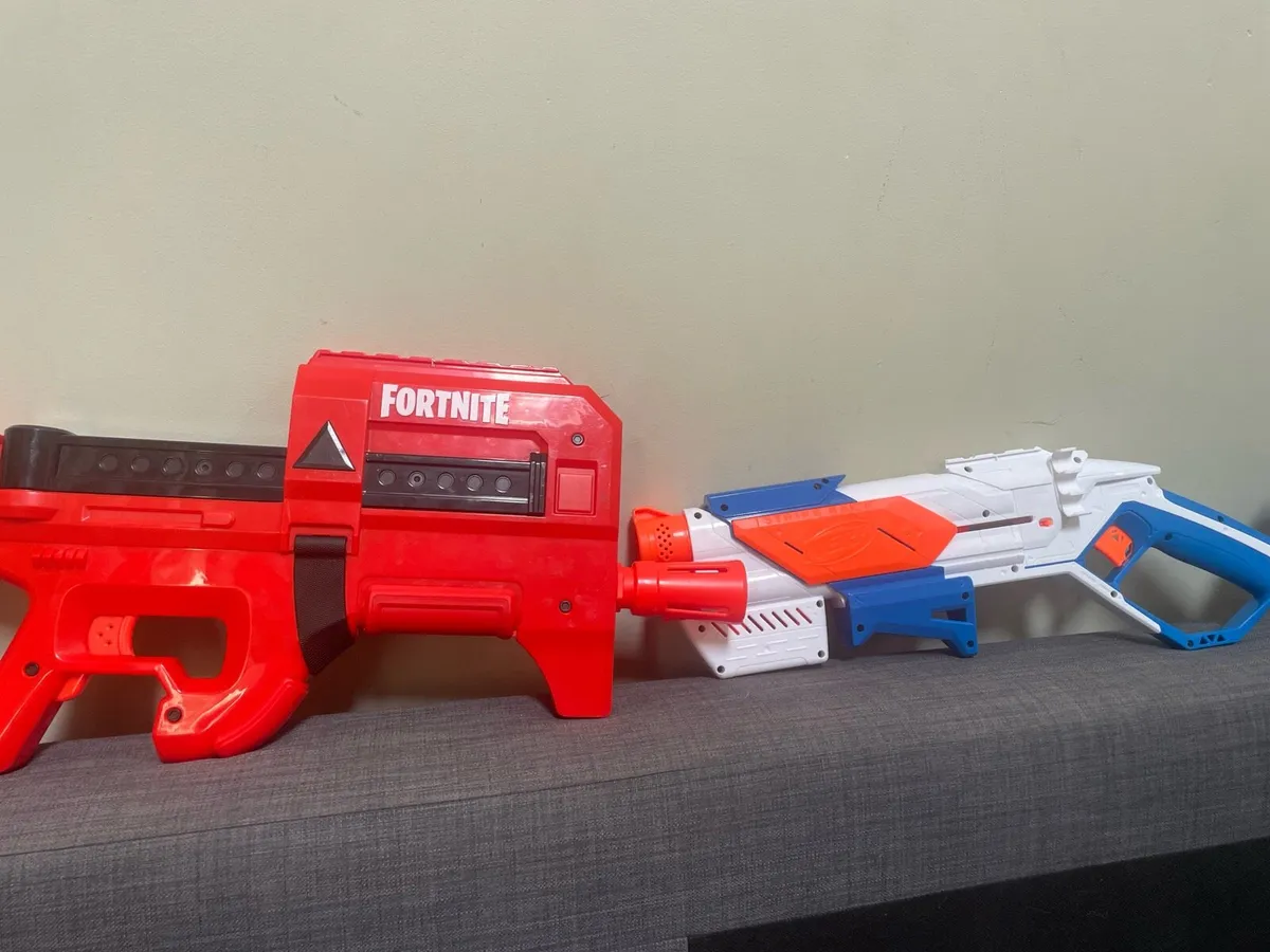 2 nerf guns - Image 1