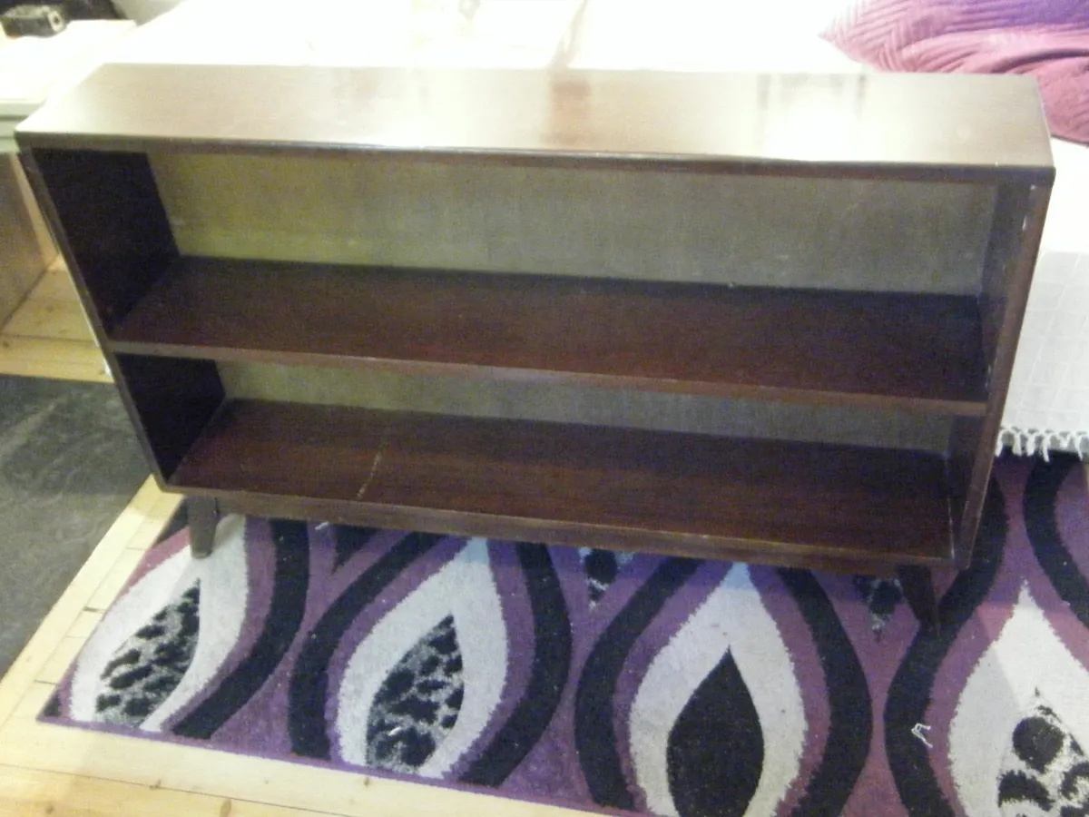 Solid mahogany bookcase - Image 1
