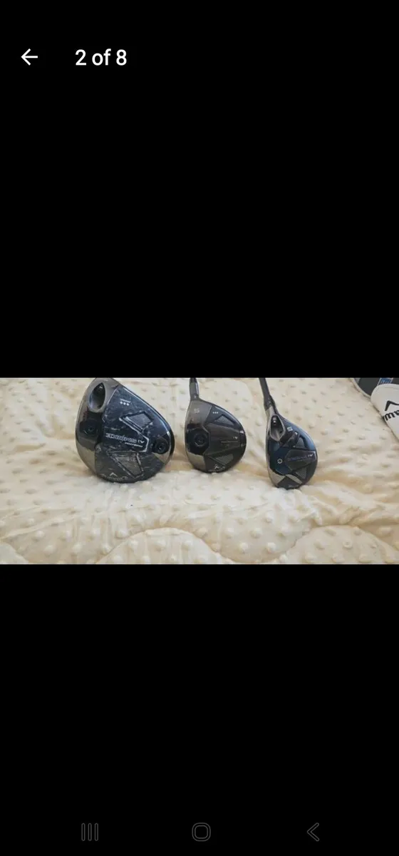 callaway ai smoke driver and fairway woods - Image 2