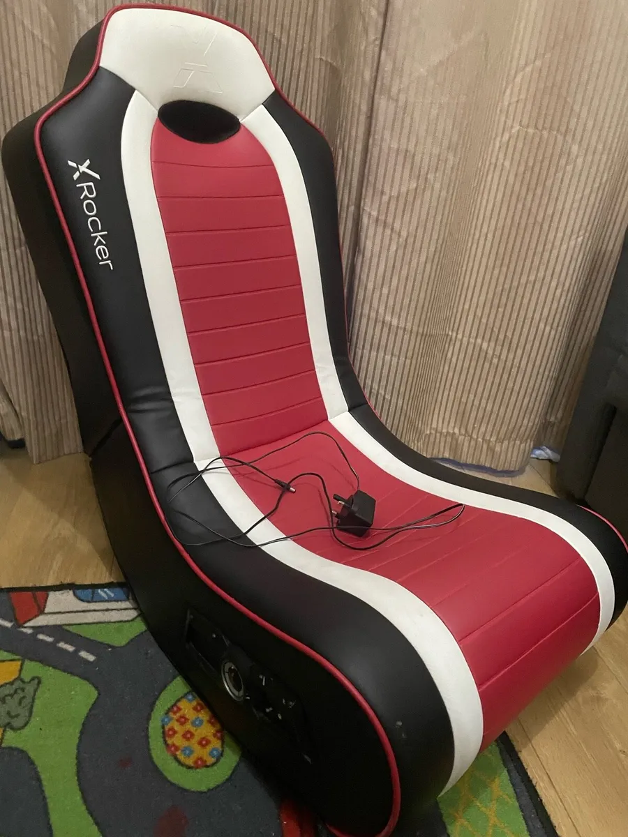 X rocker foldable gaming chair - Image 1