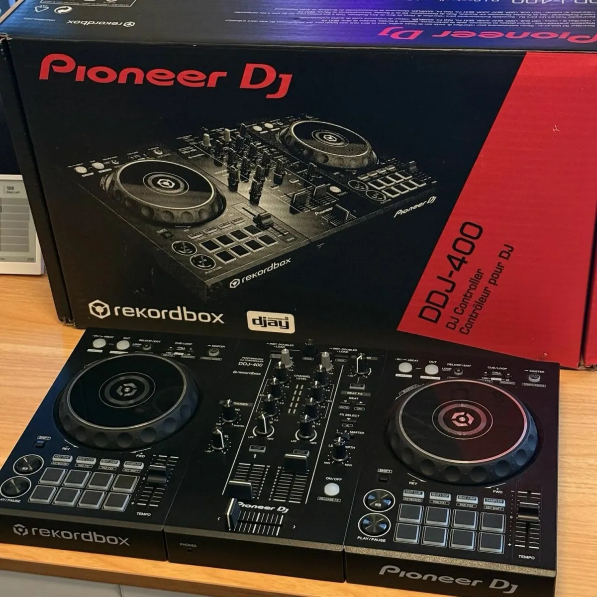 Pioneer DDJ-400 DJ Controller Rekordbox Dual Deck - Image 1