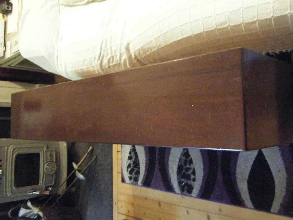 Solid mahogany bookcase - Image 2