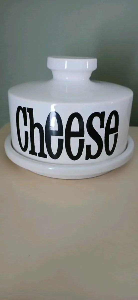 Vintage Cheese Cloche Dome - Image 1