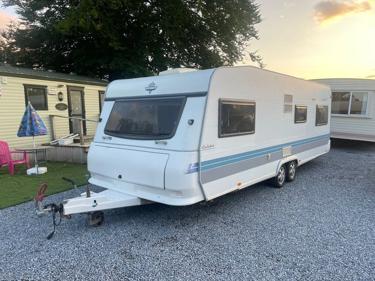 Hobby caravan - Image 1