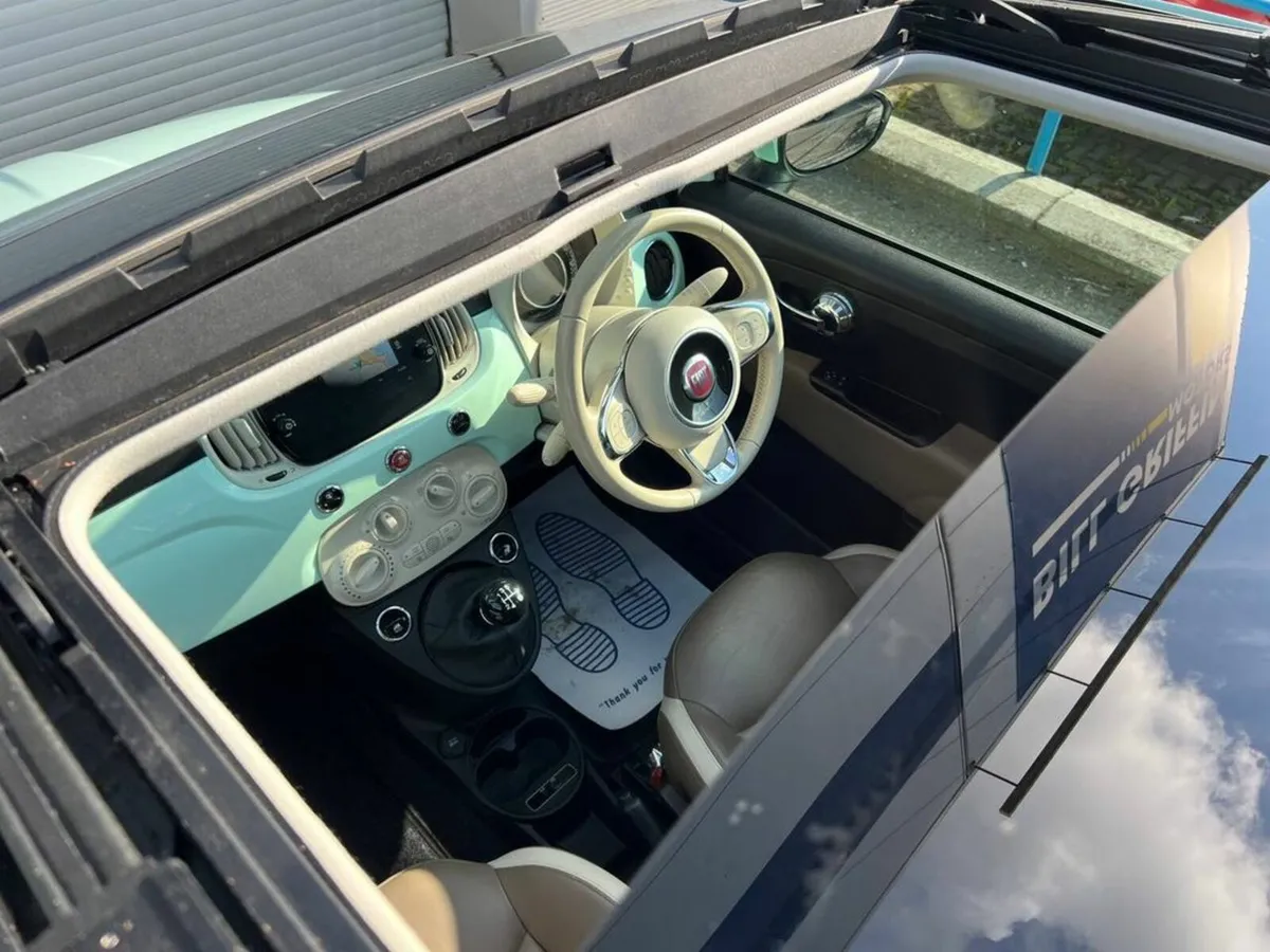 Fiat 500 LOUNGE 1.2 ** HUGE SPEC **// OPENING SUNR - Image 2
