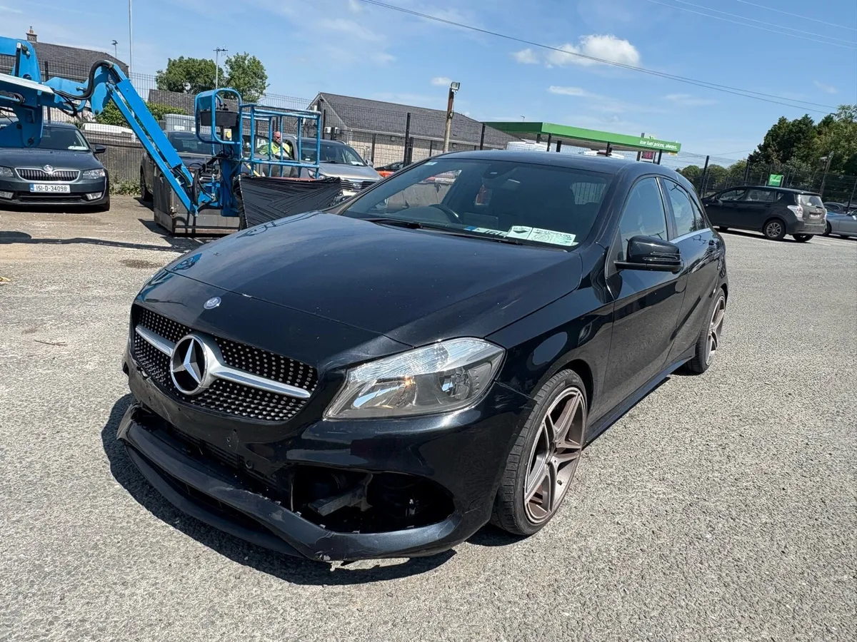 2016 A class amg light panel damage only - Image 1