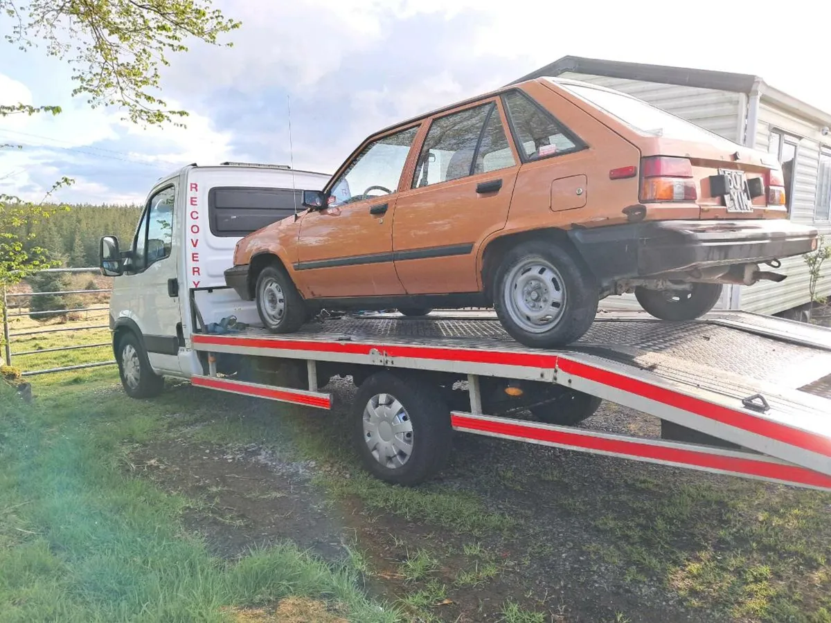 2 cars for sale. 1984 Toyota tersel. +2008 BMW 520 - Image 4