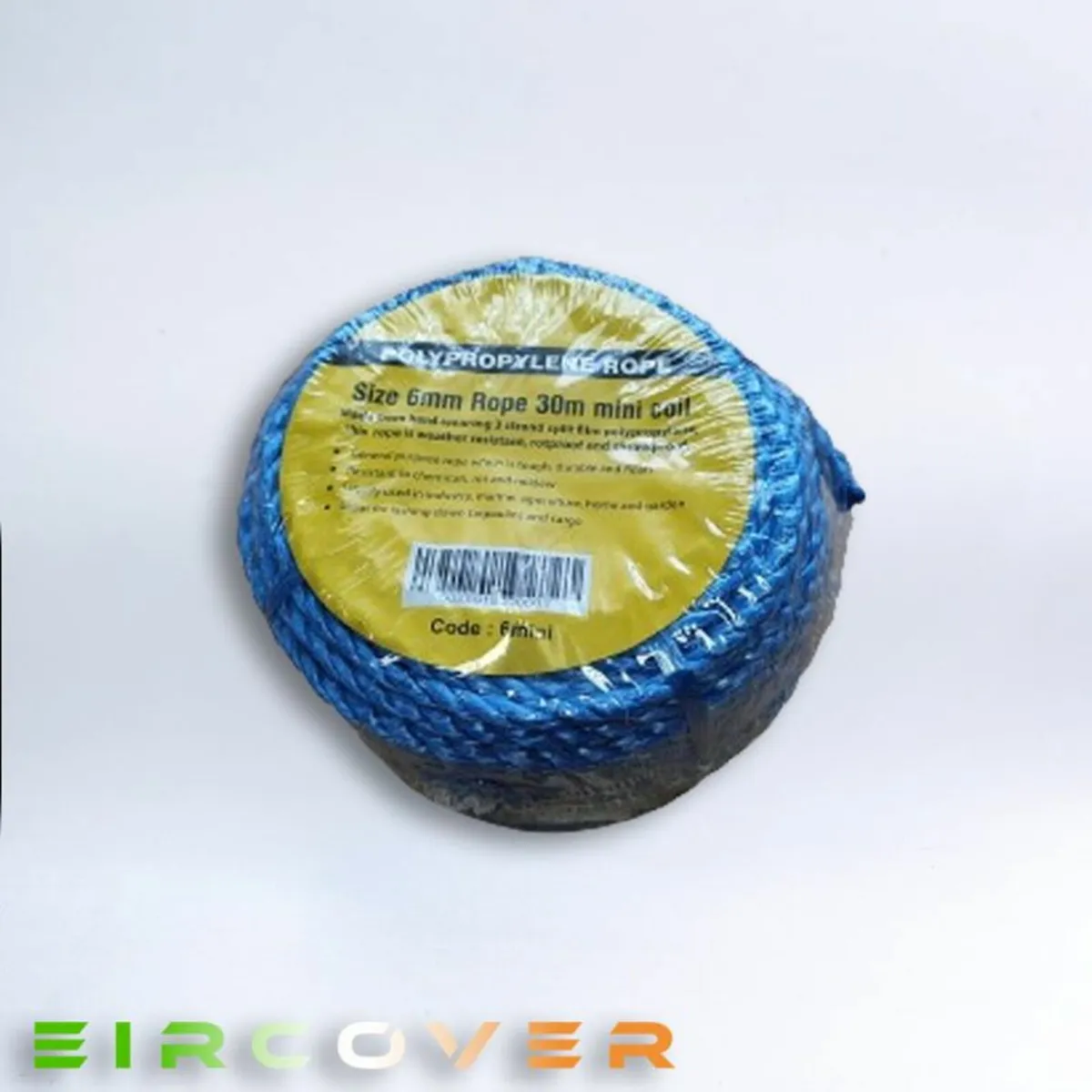 Mini Coil Rope - 6mm / 30M - Blue - Image 1