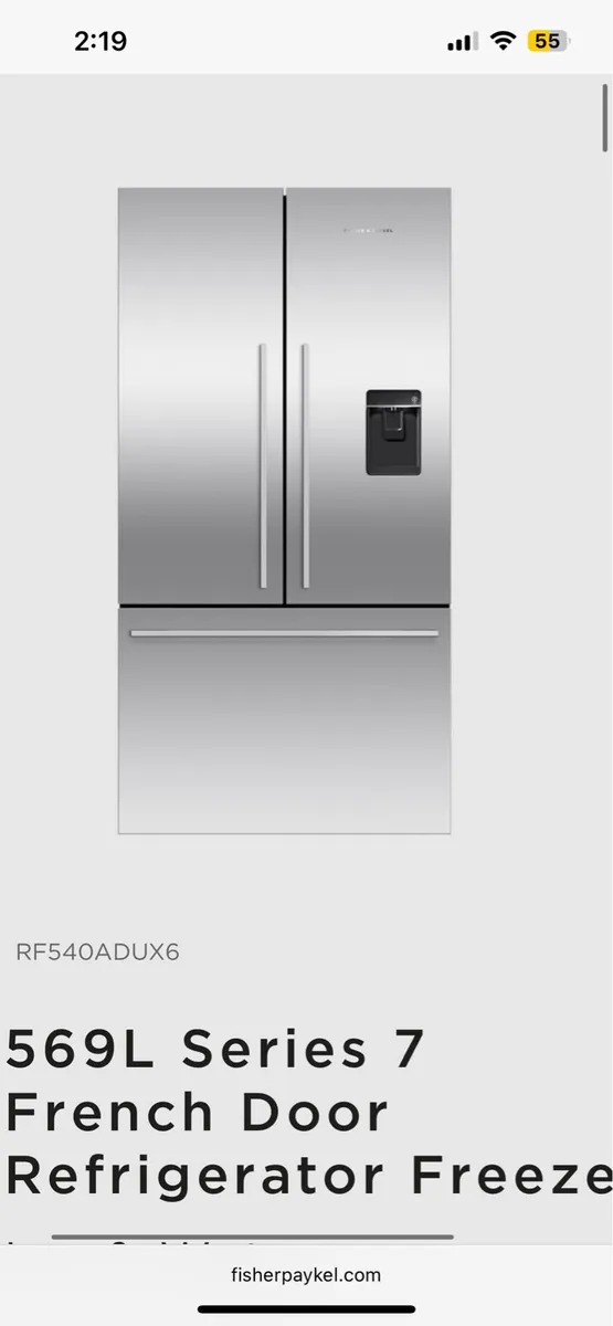 Fisher and Paykel fridge freezer - Image 2