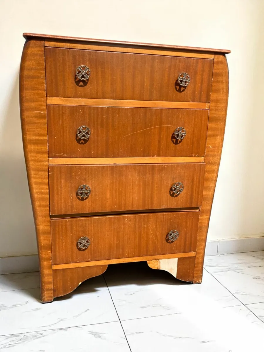 Chest of Drawers - Vintage - Art Deco Style - Image 2