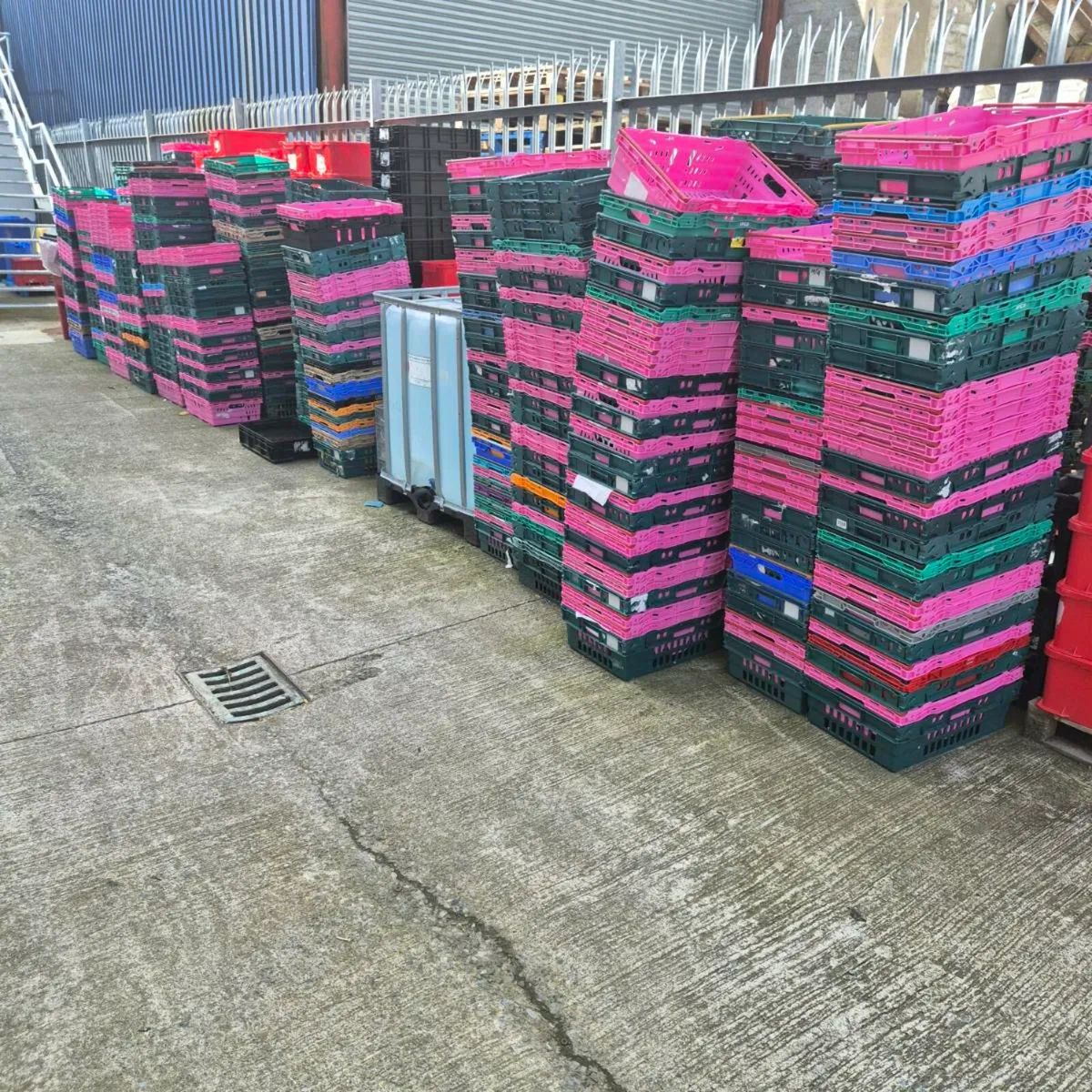 Food Grade Plastic Crates