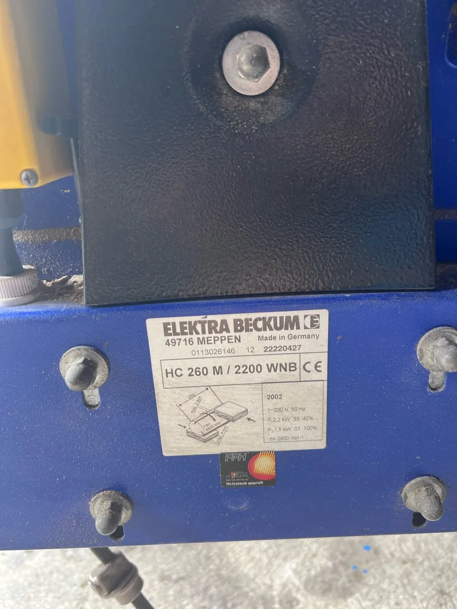 Elektra Beckum HC260 planer - Image 3