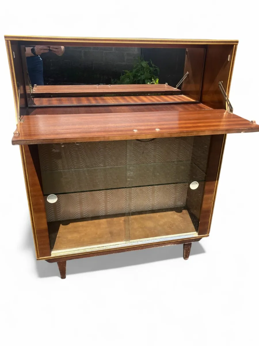 Drinks Cabinet - Vintage - Mid Century - Image 3