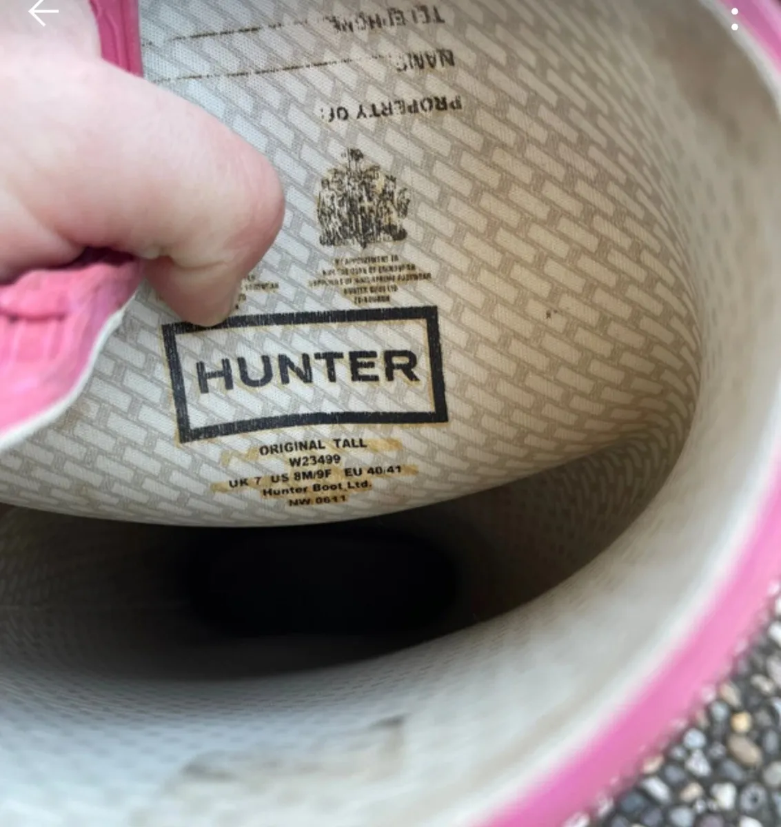 Hunter wellies - Image 2