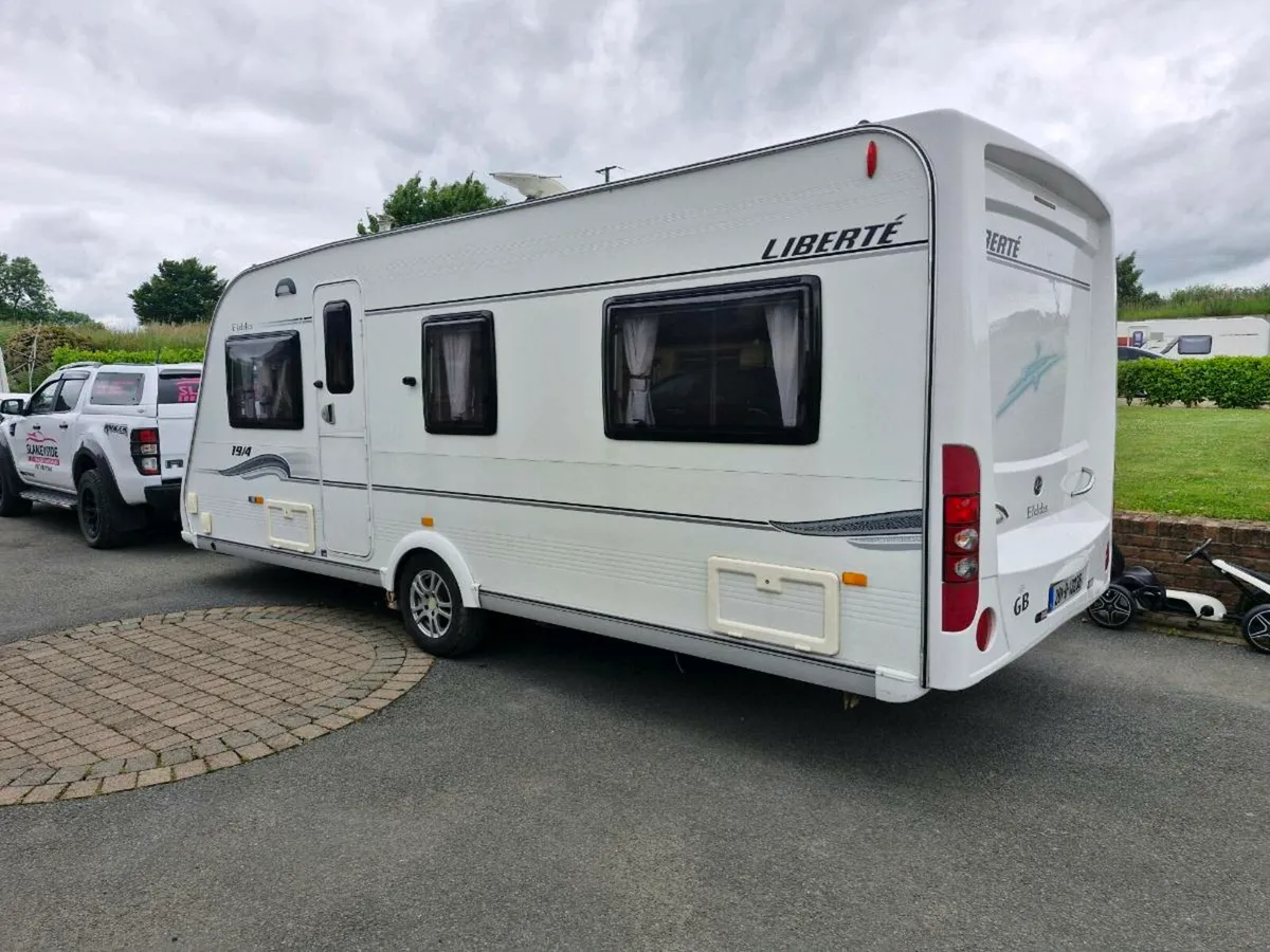 Elddis  librette  fixed bed caravan - Image 2