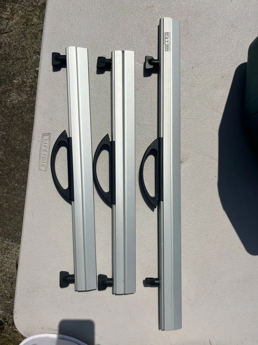 Plan hangers clamps