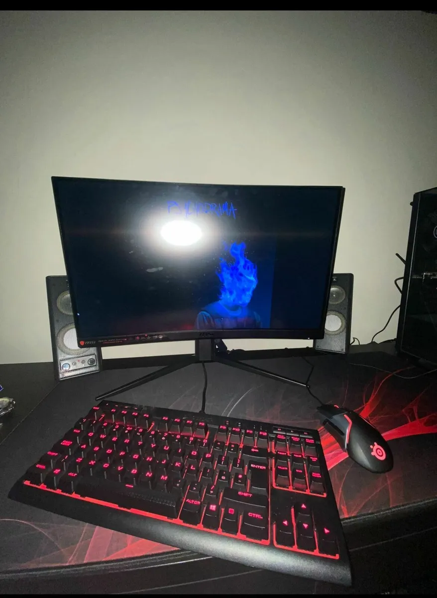 Corsair Gaming keyboard & Steelseries Mouse