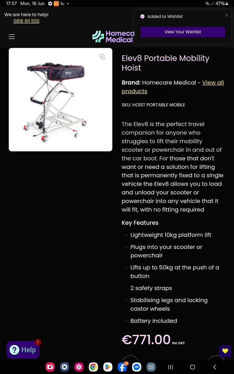 Elev8 portable hoist - Image 3