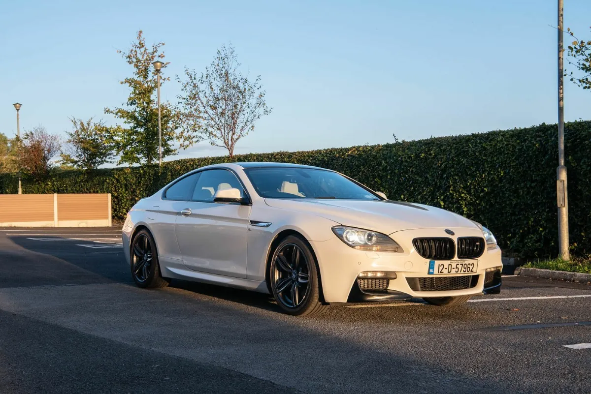 BMW 6 Series 2012 – White – Excellent Condition - Image 3