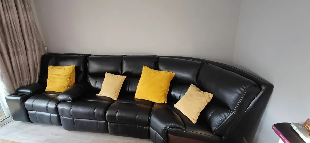 Leather Cornor Sofa - Image 2