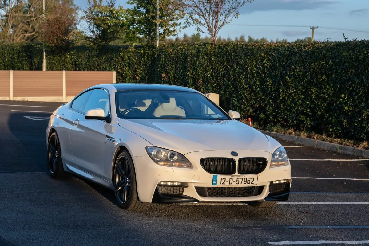 BMW 6 Series 2012 – White – Excellent Condition - Image 2