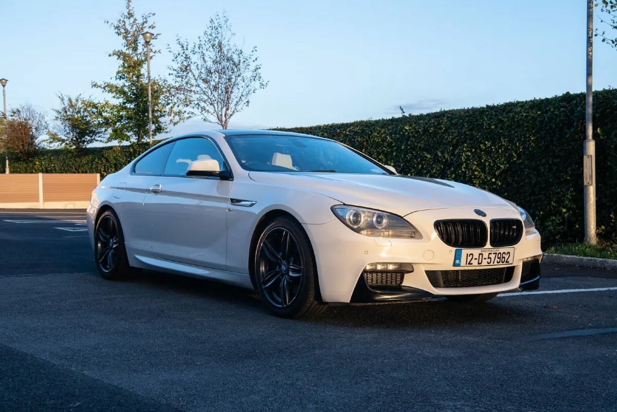 BMW 6 Series 2012 – White – Excellent Condition - Image 1