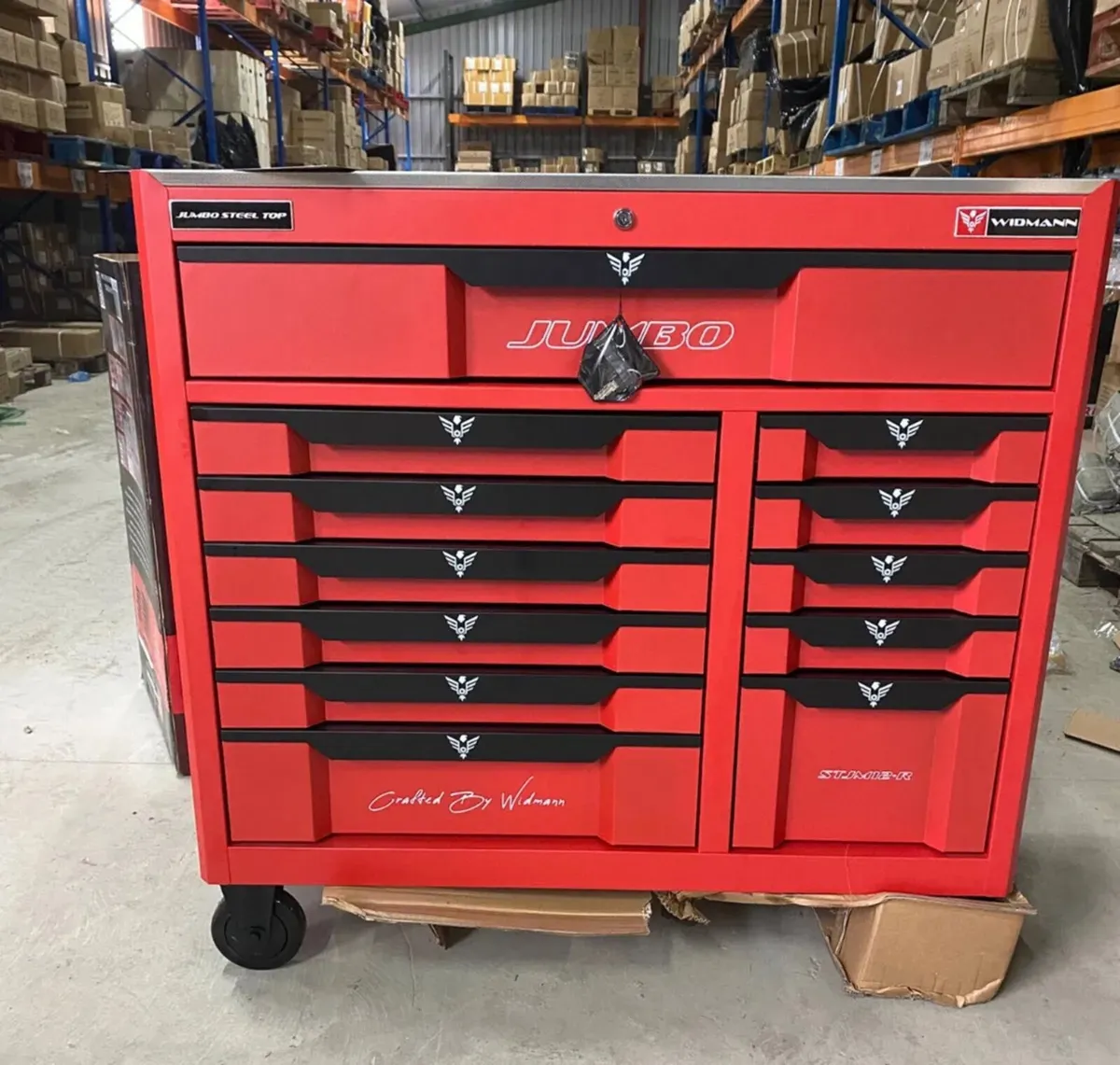 2025 WIDMAN 12 DRAWER TOOL CHEST FULL OF TOOLS - Image 1