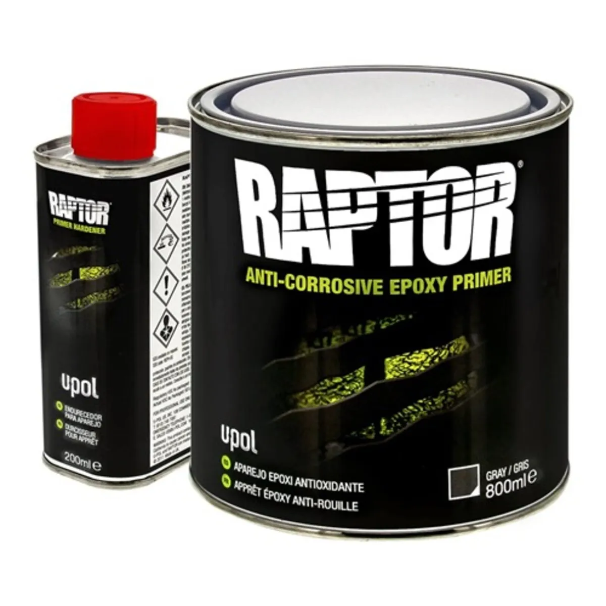 U-POL RAPTOR Anti Corrosive Epoxy Primer 1L Kit - Image 1