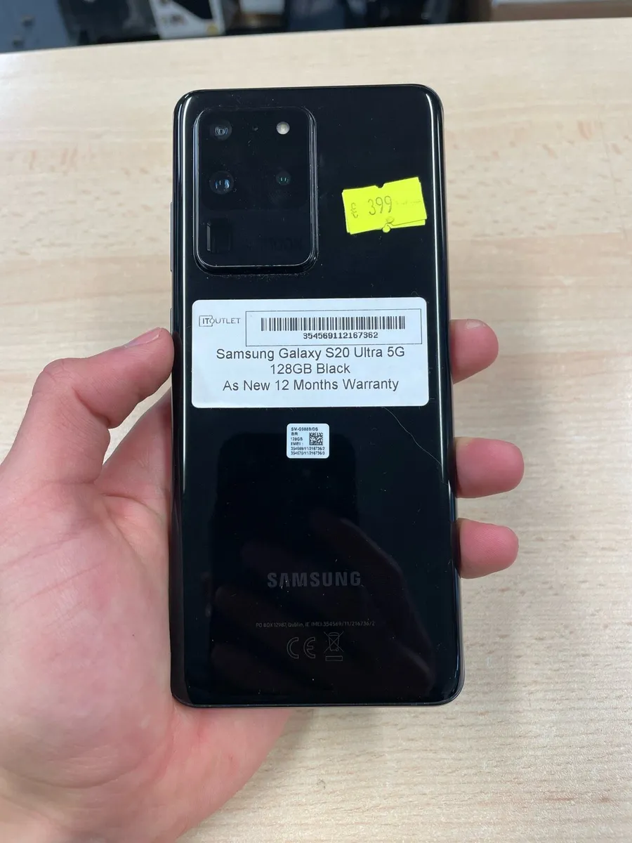 Samsung Galaxy S20 Ultra 5G 128GB Black