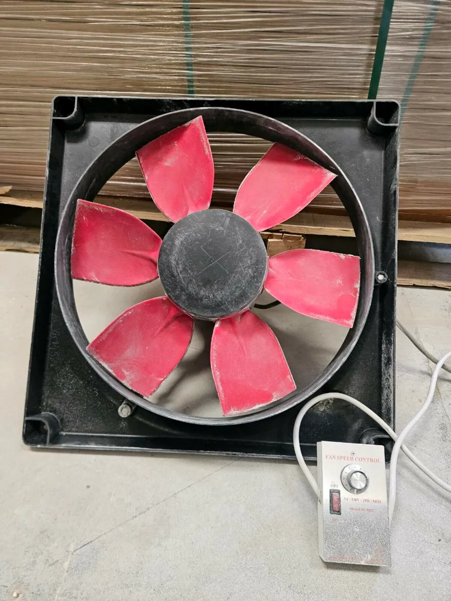 Spray booth extractor fan - Image 2