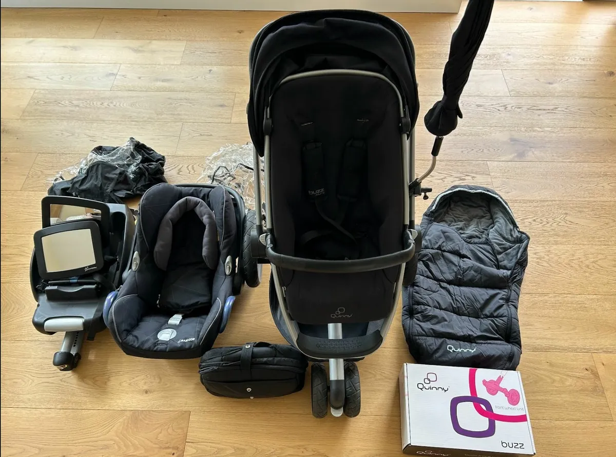 Quinny Buggy and Accessories - Image 1