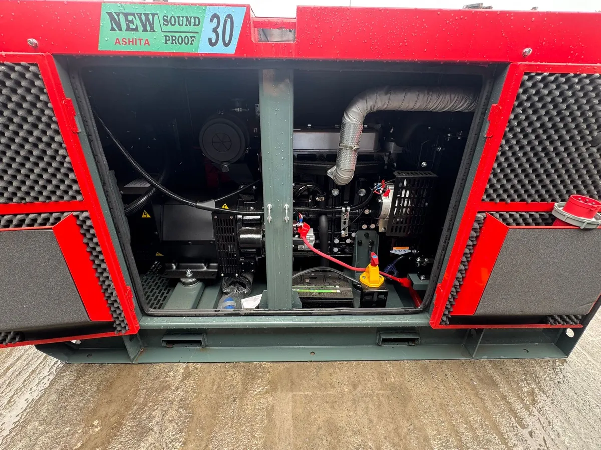 New 30kVA Silent Diesel Generator - Image 4