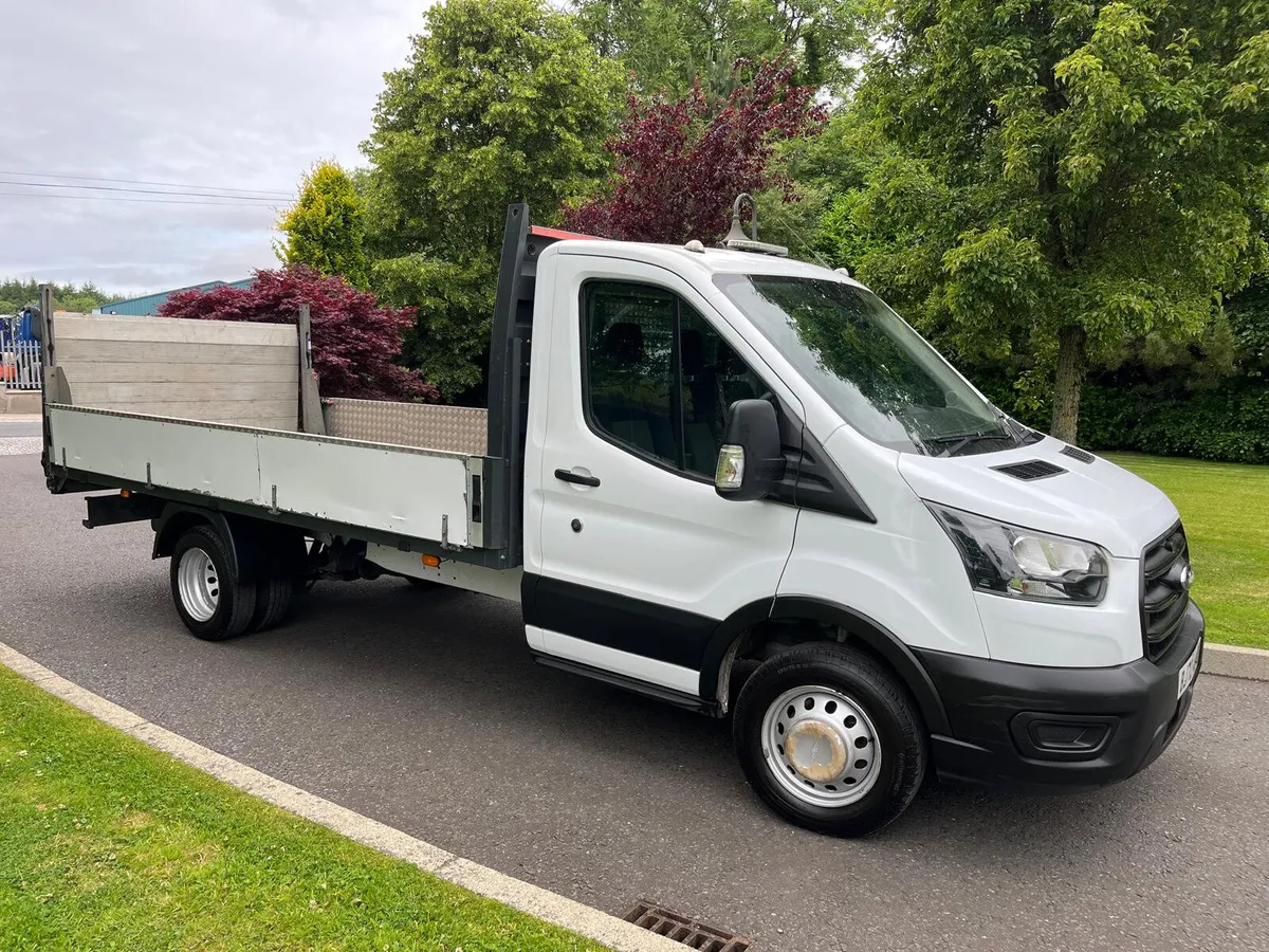 2022 FORD TRANSIT L4 DROPSIDE  WITH TAIL LIFT - Image 1