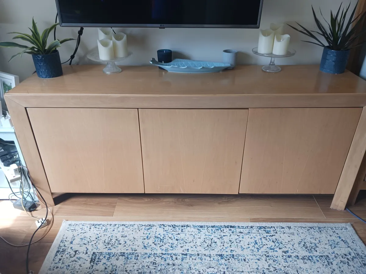 maple sideboard