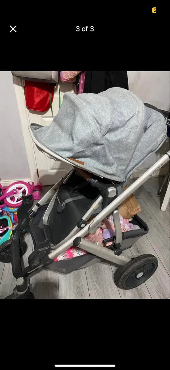 Uppababy Vista V2 - Car seat,carrycot & stroller - Image 3