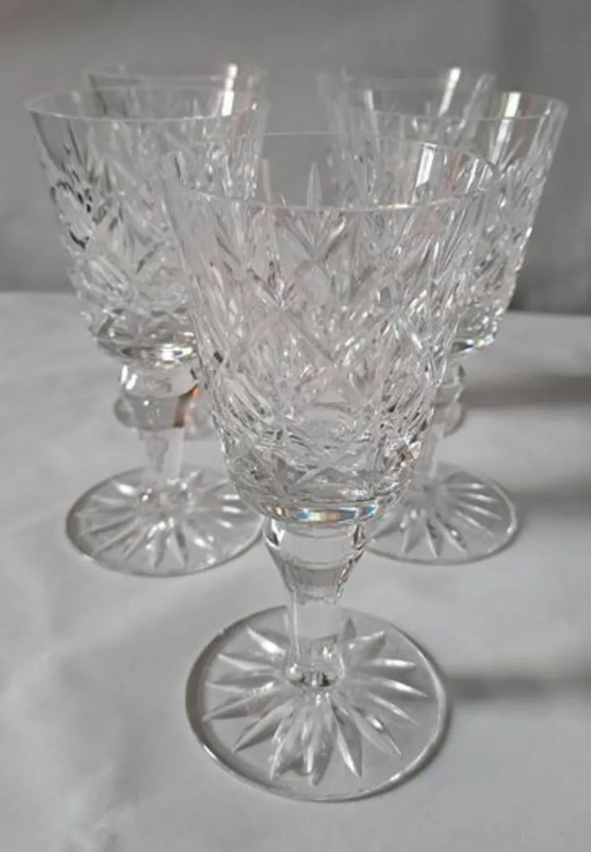 Port glasses crystal - Image 1