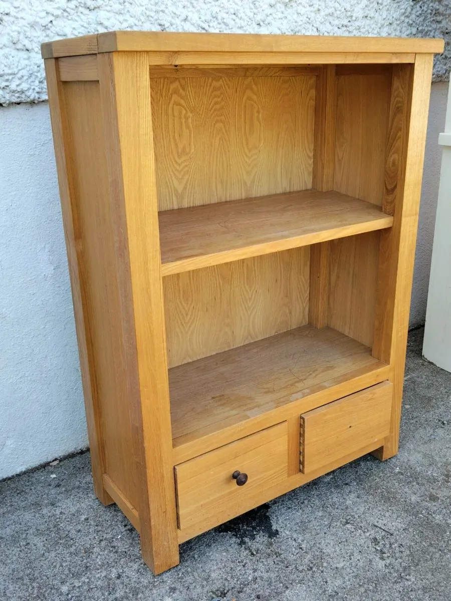 Solid Oak Bookshelf Unit - Image 3