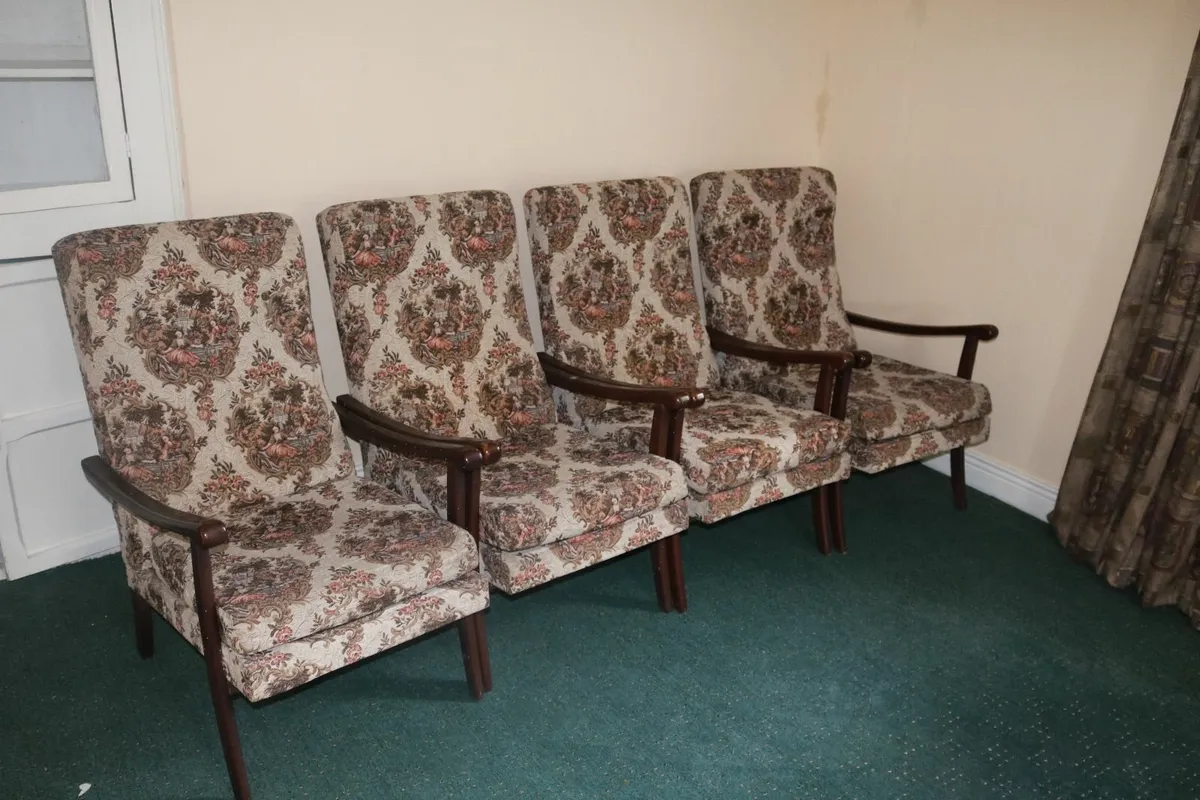 Vintage Fireside Chairs - Image 1