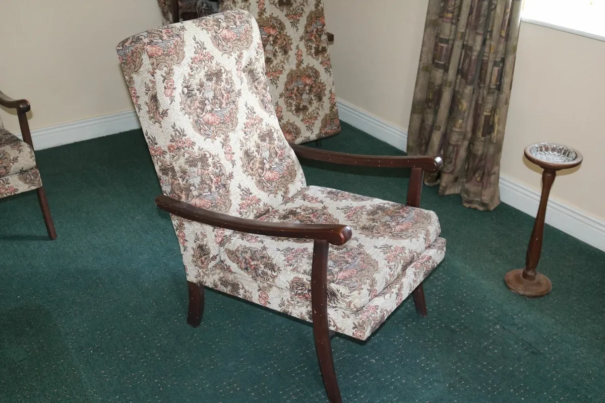 Vintage Fireside Chairs - Image 2