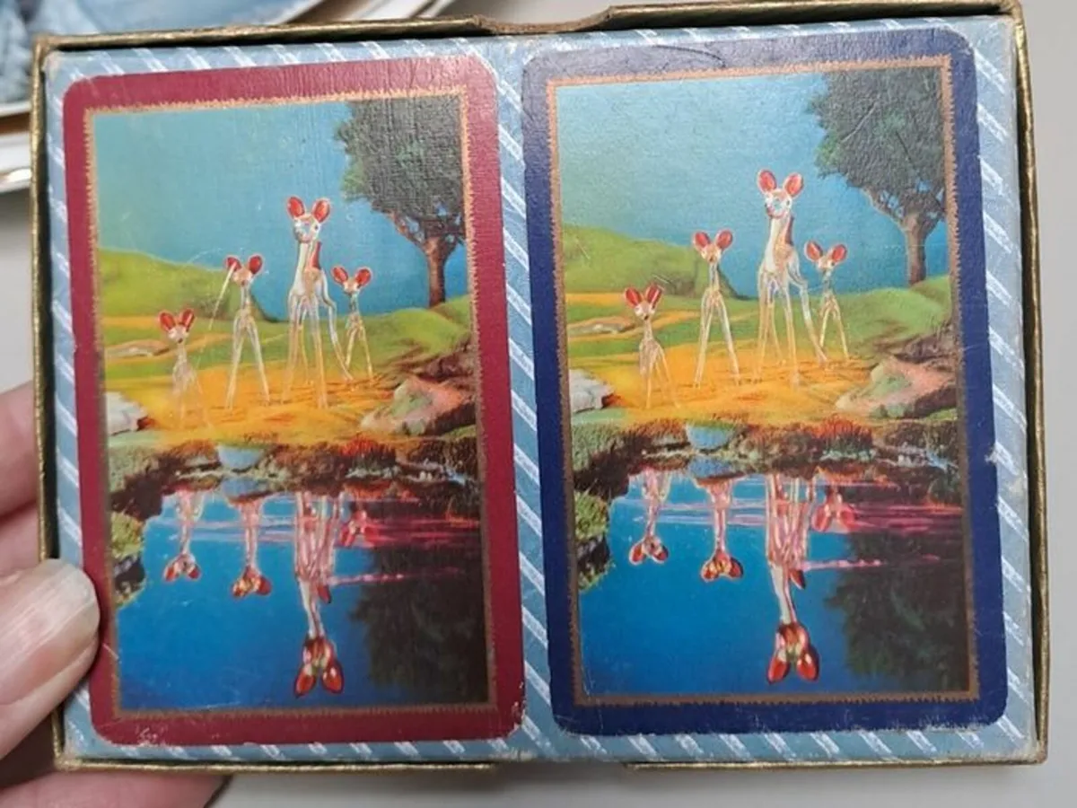 Vintage Waddington cards 1950s - Image 2