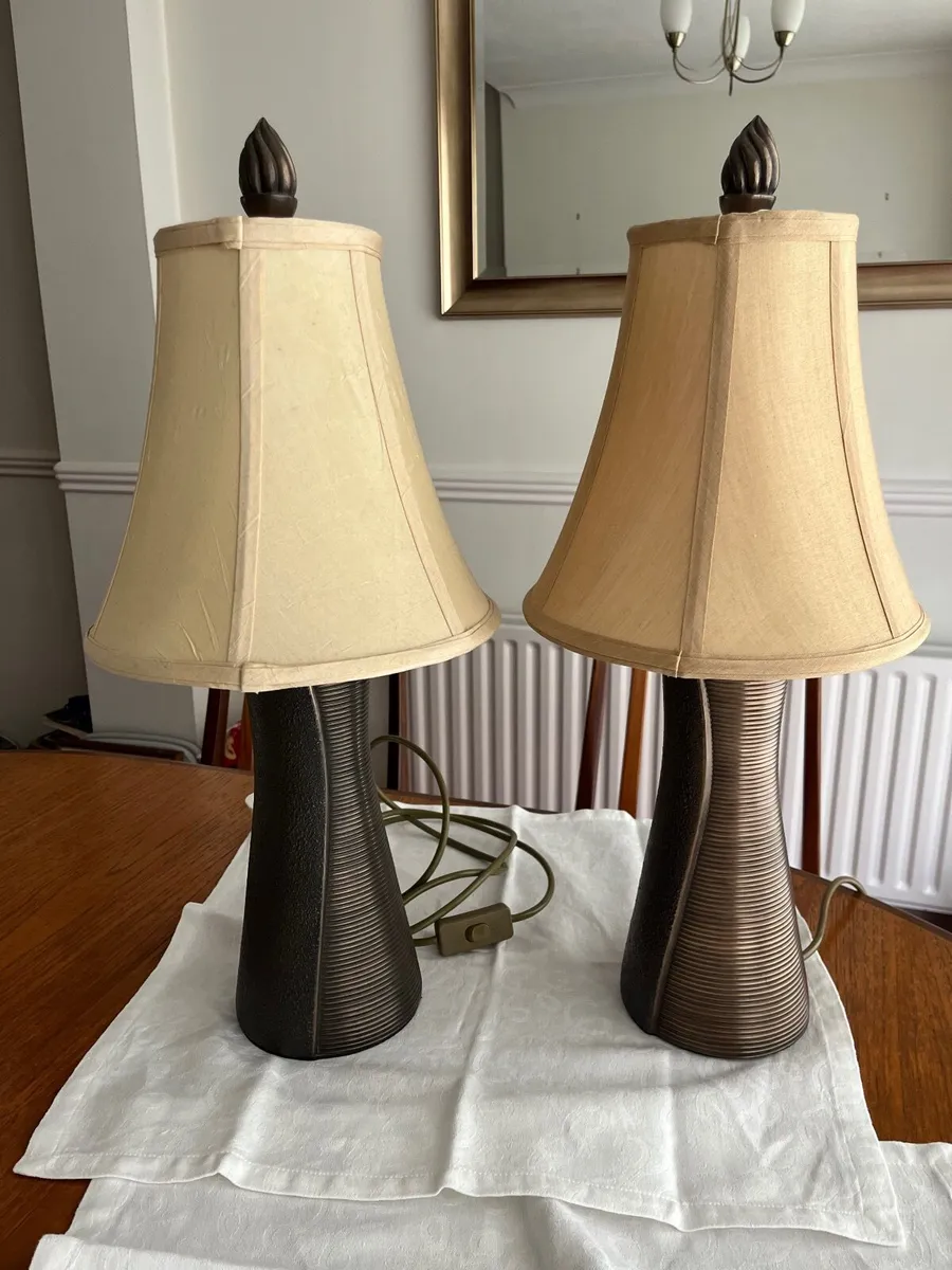 Genesis Bronze Lamps and Clocks - Image 1