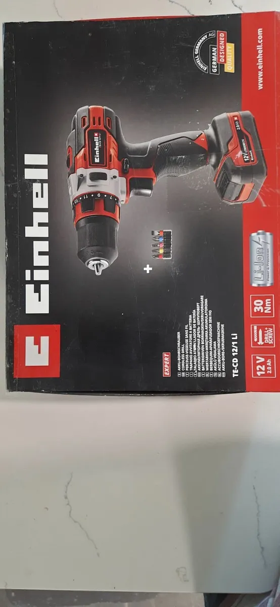 EINHELL CORDLESS DRILL/DRIVER - Image 1