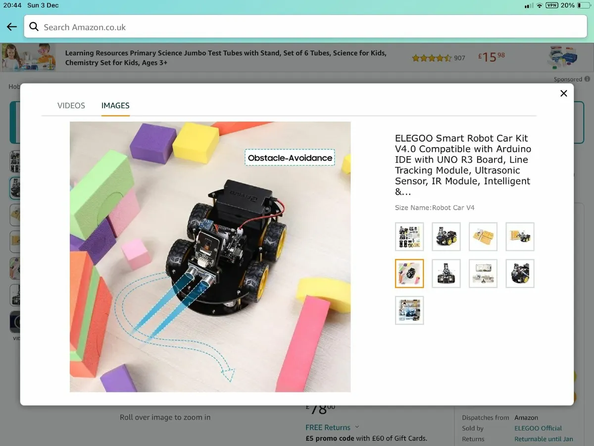ELEGOO Smart Robot Car - Image 4