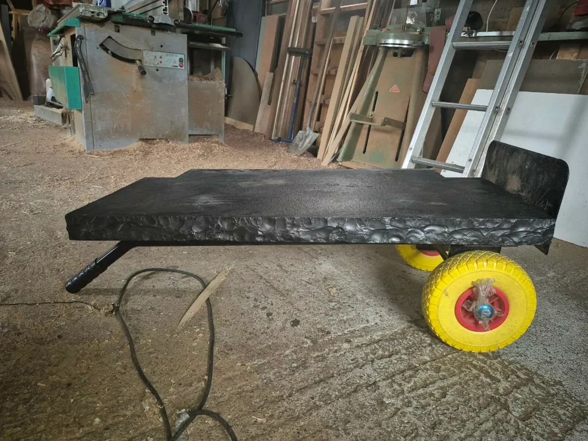 Black Stone hearth for fireplace. - Image 3