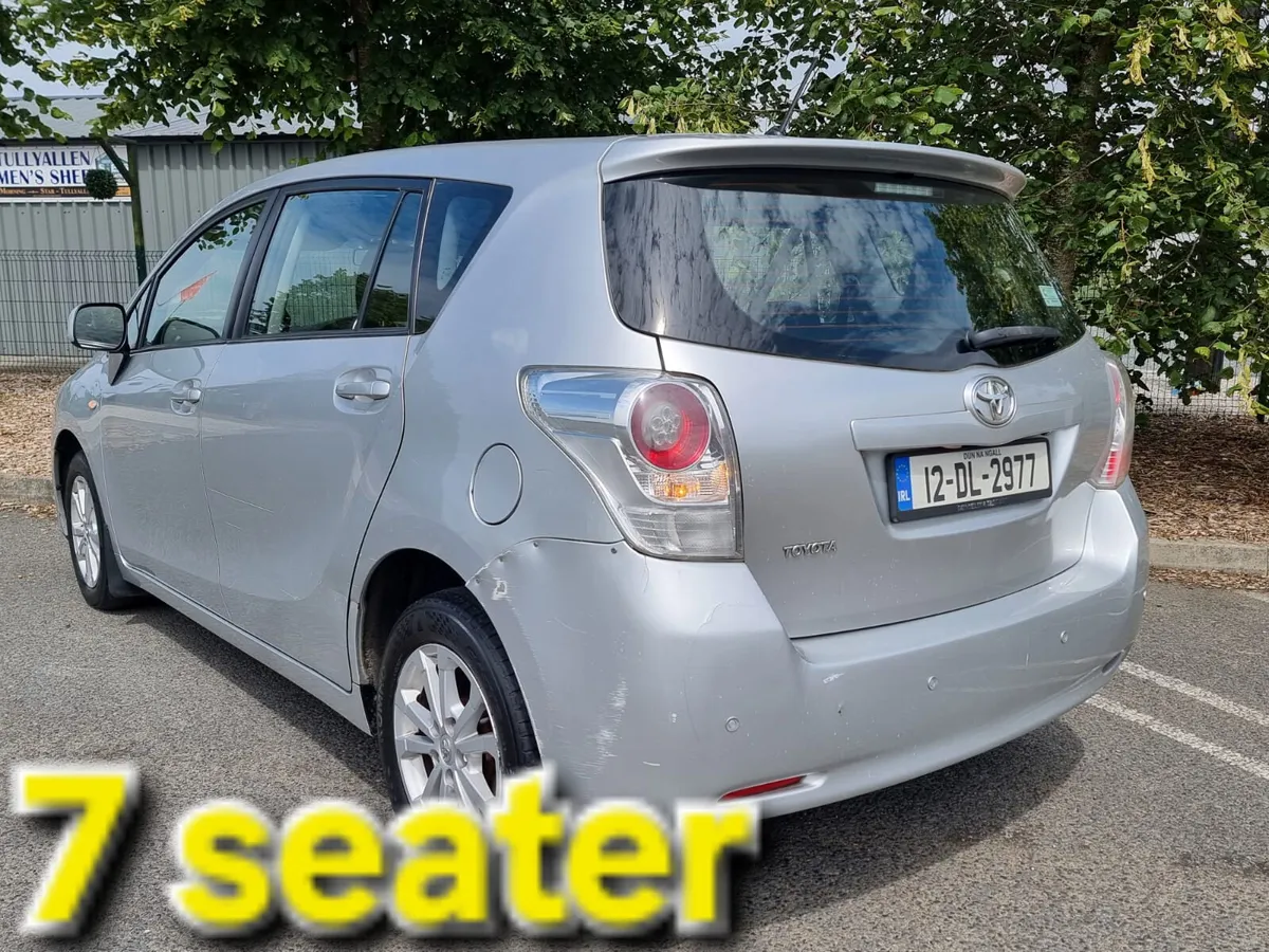 2012 TOYOTA VERSO DIESEL 7 SEATER NCT'd €5,900 - Image 2