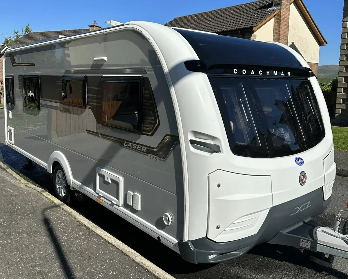 2021 Coachman Laser 575 Xcel + Motor Mover, Awning - Image 3